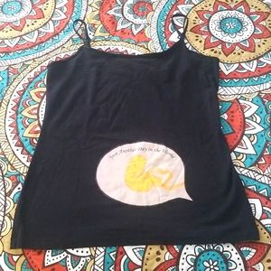 Comedic maternity cami